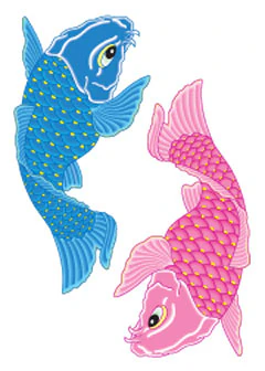 2 Koi Tattoos