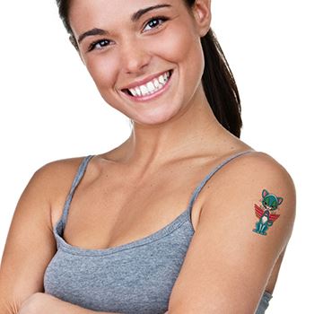 2 Lady Cats Tattoos - Image 2