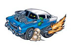 55 Chevy Tattoo