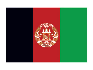 Afghanistan Flag Tattoo