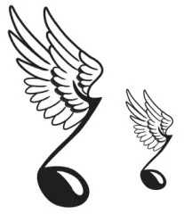 Angel Notes Tattoos