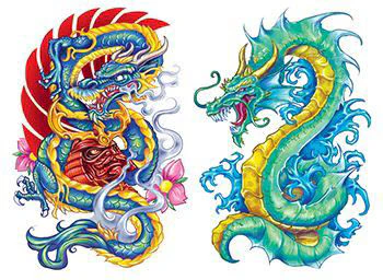 Apalala Dragons Tattoos