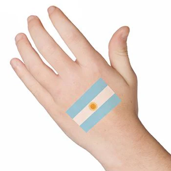 Argentina Flag Tattoo - Image 2
