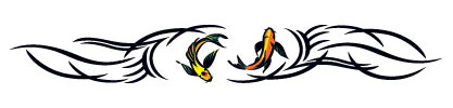 Armband 2 Koi Tattoo