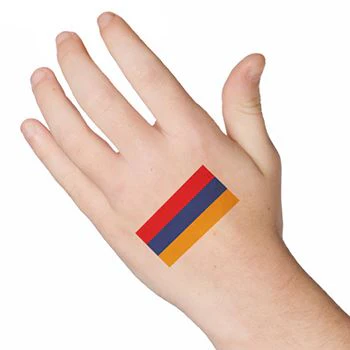 Armenia Flag Tattoo - Image 2