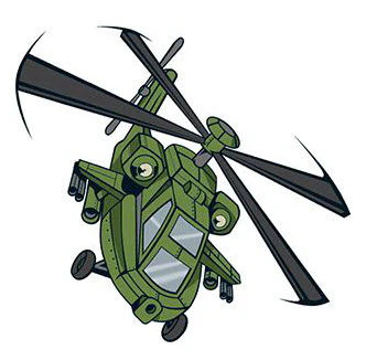Army Helicopter Tattoo