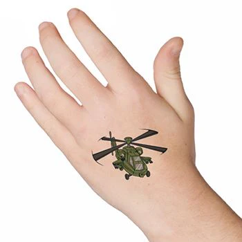 Army Helicopter Tattoo - Image 2
