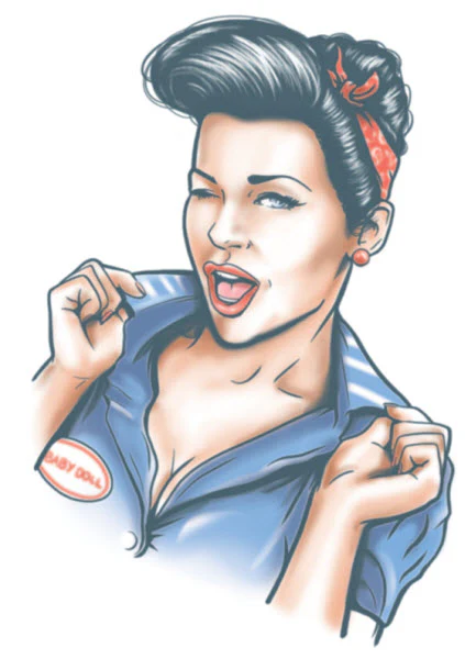 Baby Doll Pin Up Tattoo
