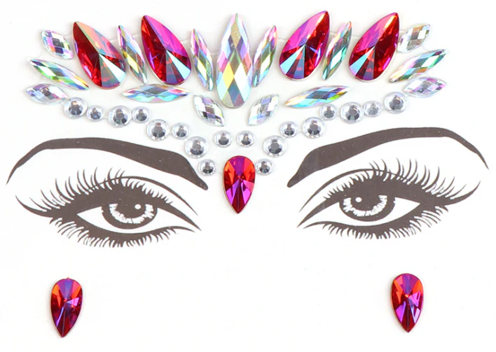 Beautiful Body Jewel Stickers