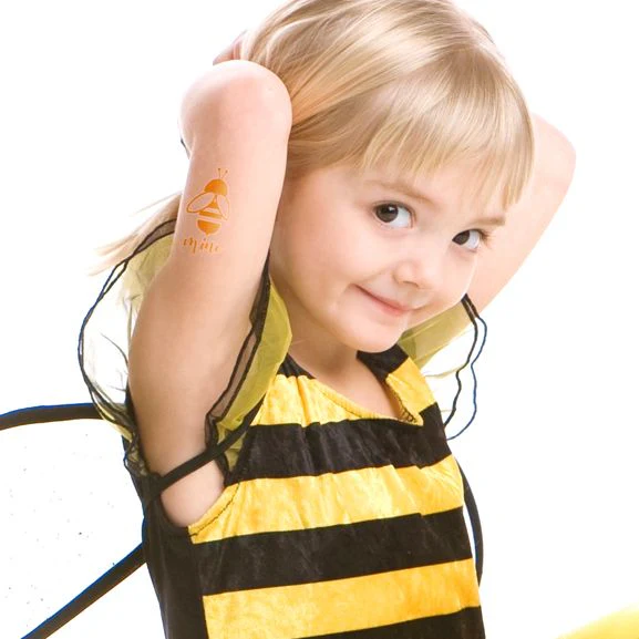 Bee Mine PrismFoil Tattoo - Image 2