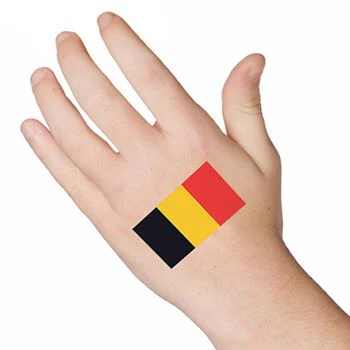 Belgium Flag Tattoo - Image 3
