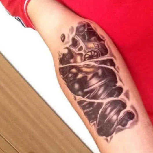 Bionic Arm Tattoo - Image 4