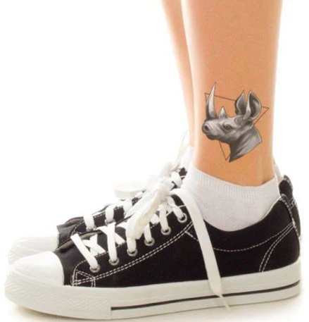 Black Rhino Tattoo - Image 2