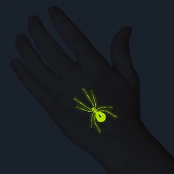 Black Widow - Glow Tattoo - Image 3