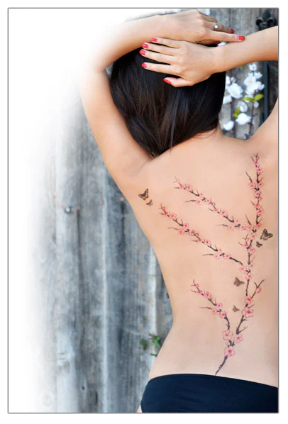 Blossom Beauties Large Skyn Demure Tattoos - Image 2