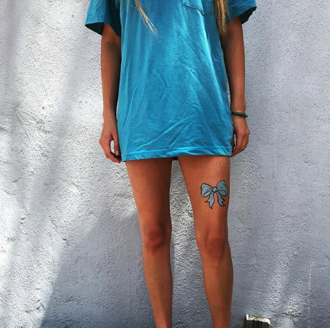 Blue Bows (2 Tattoos) - Image 3