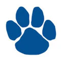 Blue Paw Tattoo