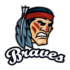 Braves Mascot Tattoo