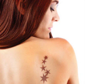 Brown Temporary Tattoo Spray + 3 Stencils - Image 5