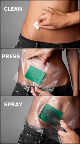 Brown Temporary Tattoo Spray 50 ml - Image 3