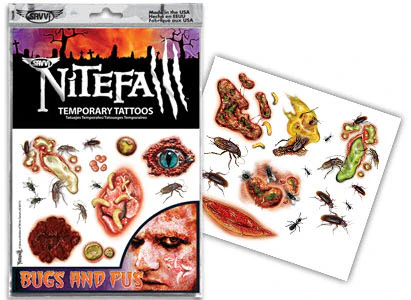 Bugs & Pus Nitefall Tattoos - Image 3