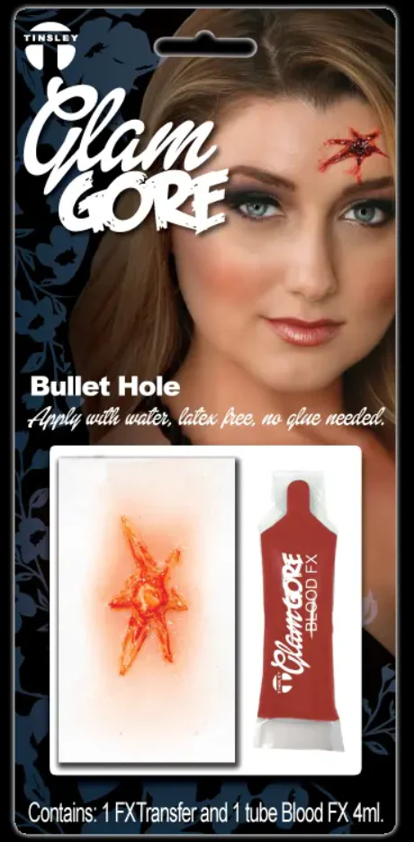 Bullet Hole - Glam Gore 3D Transfer Kit - Image 2