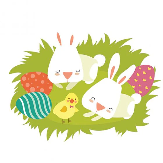 Bunnies With Chick Tattoo