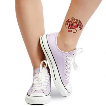 Burning Diabolic Heart Tattoo - Image 2