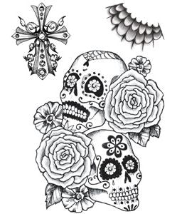 Calavera Fashion Tattoo
