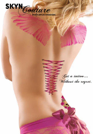 Candyland Wings - Skyn Demure Tattoos - Image 2