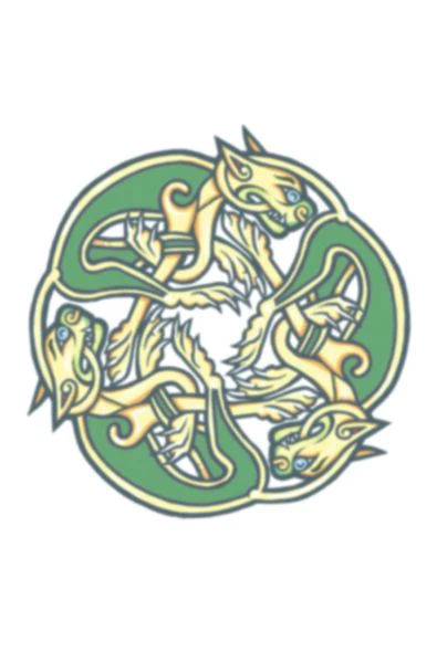 Celtic Dogs Tattoo