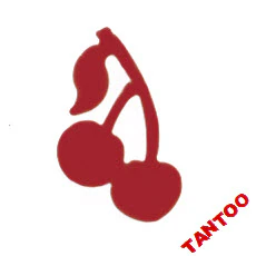 Cherry Tantoos (20 Sun Tan Stickers)