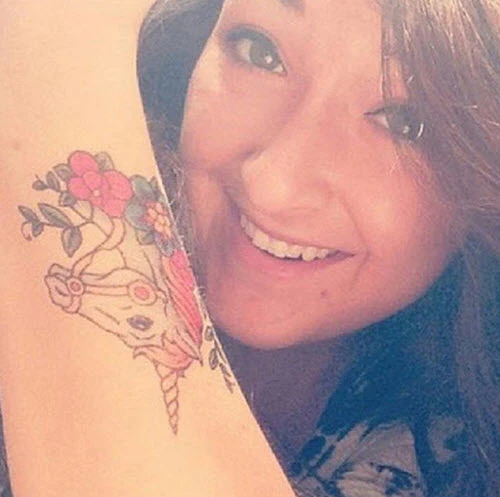 Classic Girls Unicorn Tattoo - Image 3