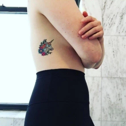 Classic Girls Unicorn Tattoo - Image 4