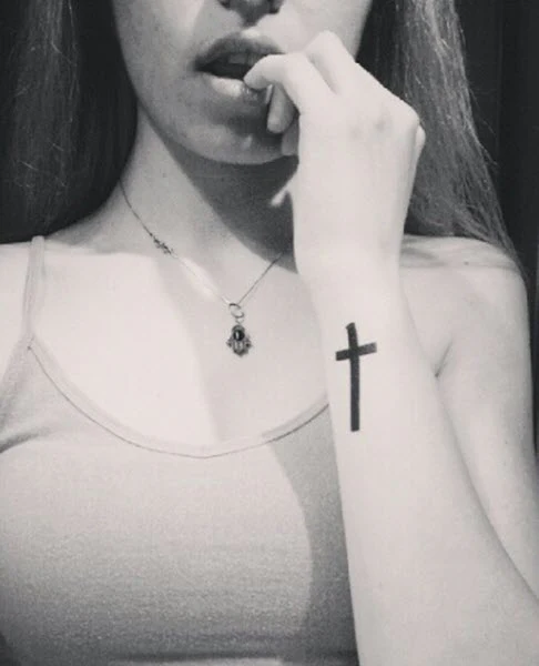 Cool Cross Tattoo - Image 5