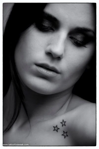 Cool Tri Star Tattoo - Image 3