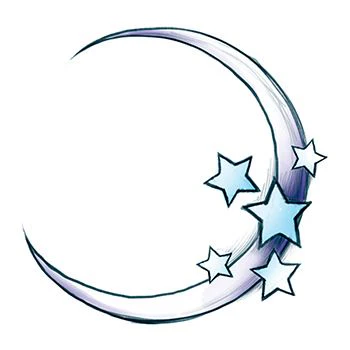 Crescent Moon Tattoo