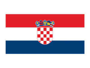 Croatia Flag Tattoo
