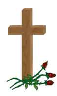 Cross And Roses Tattoo