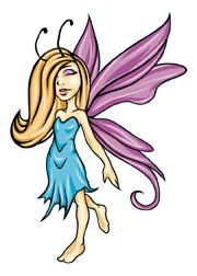 Cute Fairy Tattoo
