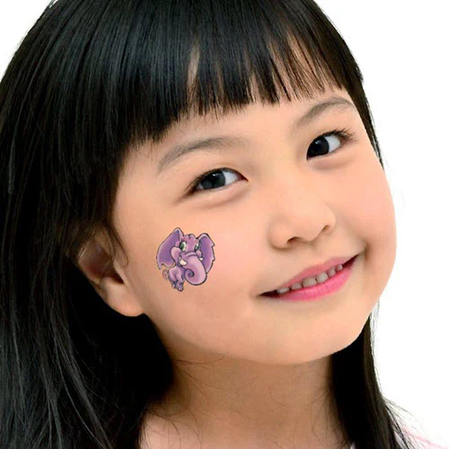 Cute Purple Elephant Tattoo - Image 2