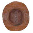 Dark Brown Areola Nipple Tattoo (S)