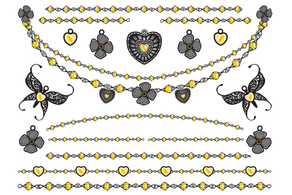 Dazzling Jewelry Tattoos