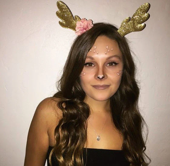 Deer Costume Face Tattoo - Image 3