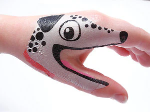 Dog Hand Puppet Tattoo - Image 2