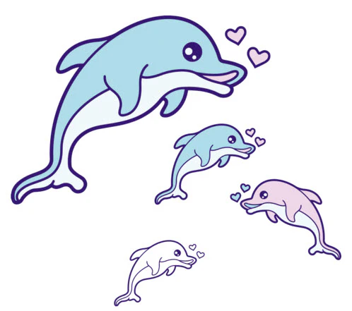 Dolphin Love - Tattoonie
