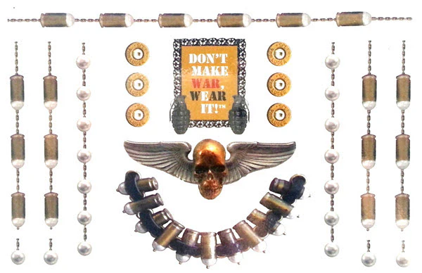 Don't Make War, Wear It! - Skyn Demure Tattoos
