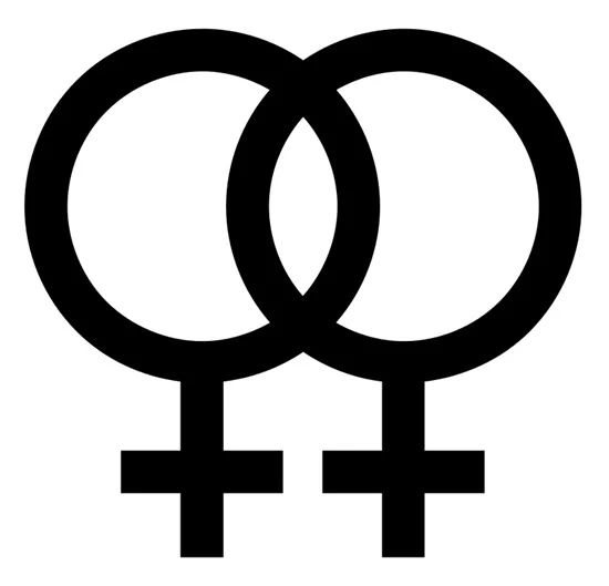 Double Venus Symbol Tattoo - Image 2