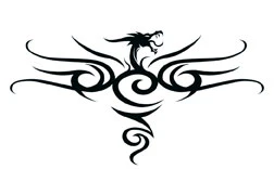 Dragon Crest Tattoo