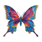 Ecstatic Butterfly Tattoo - Image 2